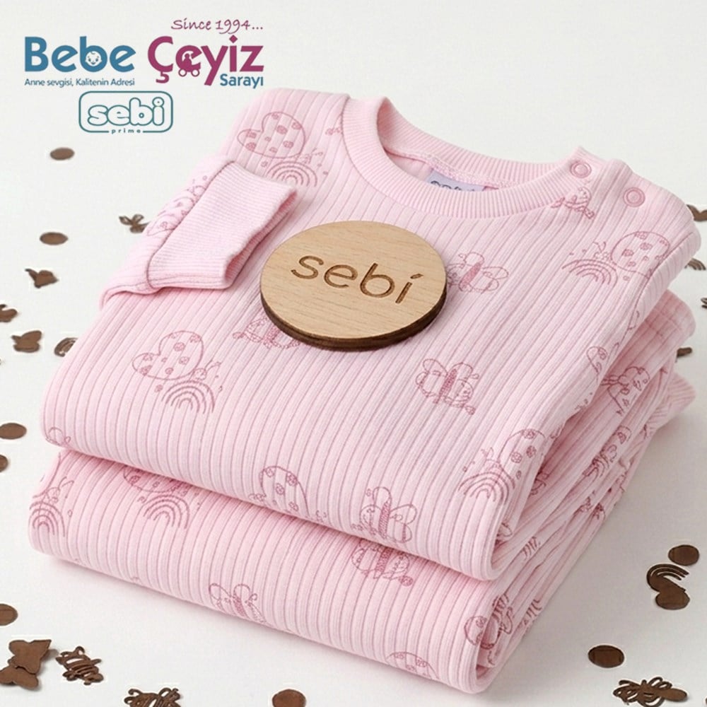 SEBİ PRİME Kelebekli Pijama Takımı