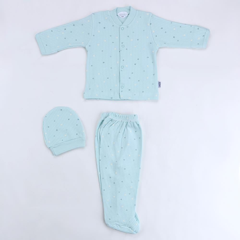 SEBİ PRİME Nokta Çiçek Pijama Takım (0-3 Ay)