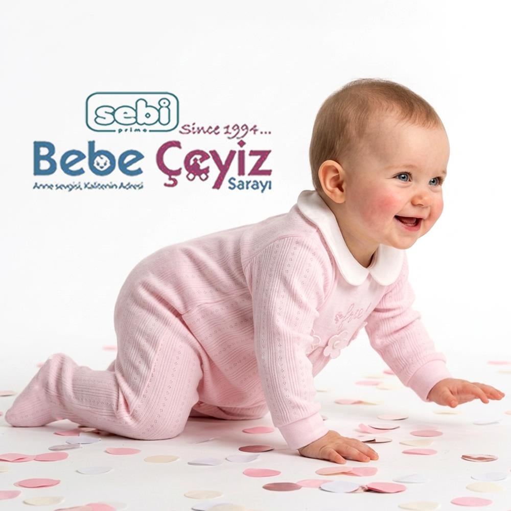 SEBİ PRİME Patikli Çiçekli Tulum ( Pembe )