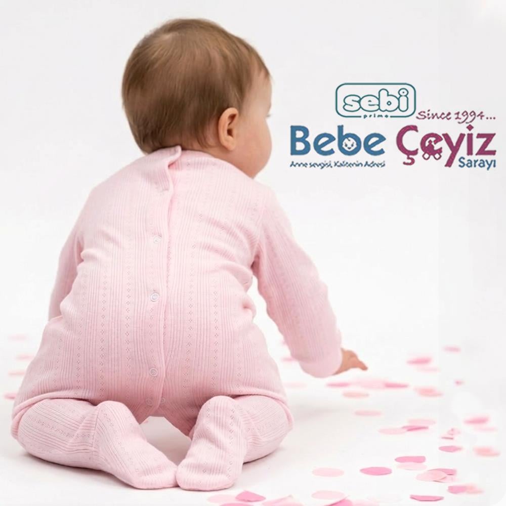 SEBİ PRİME Patikli Çiçekli Tulum ( Pembe )