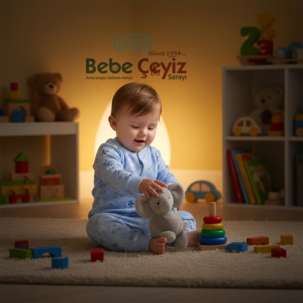 SEBİ PRİME Pijama Takımı Apaçi Ayıcık 