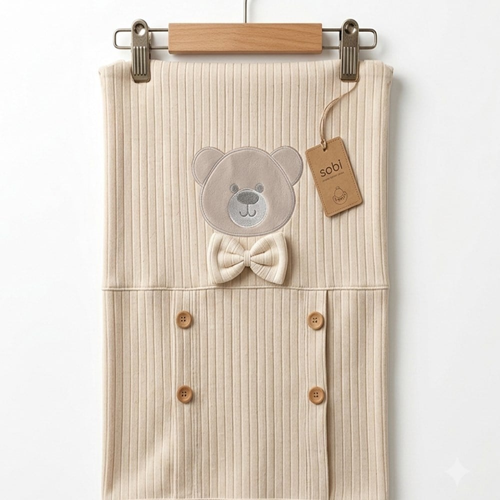 SEBİ PRİME Raporlu Papyonlu Battaniye ( Bej )