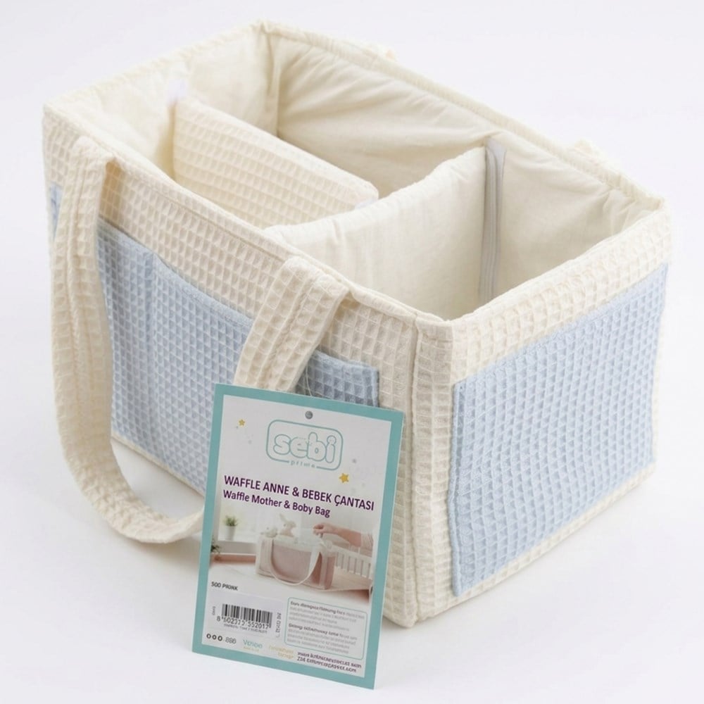 SEBİ PRİME Waffle Organizer Çanta ( Mavi )