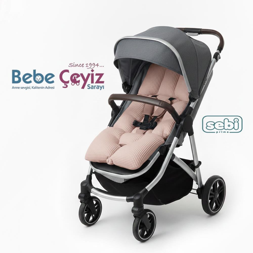 SEBİ PRİME Waffle Puset Minderi ( Bej )