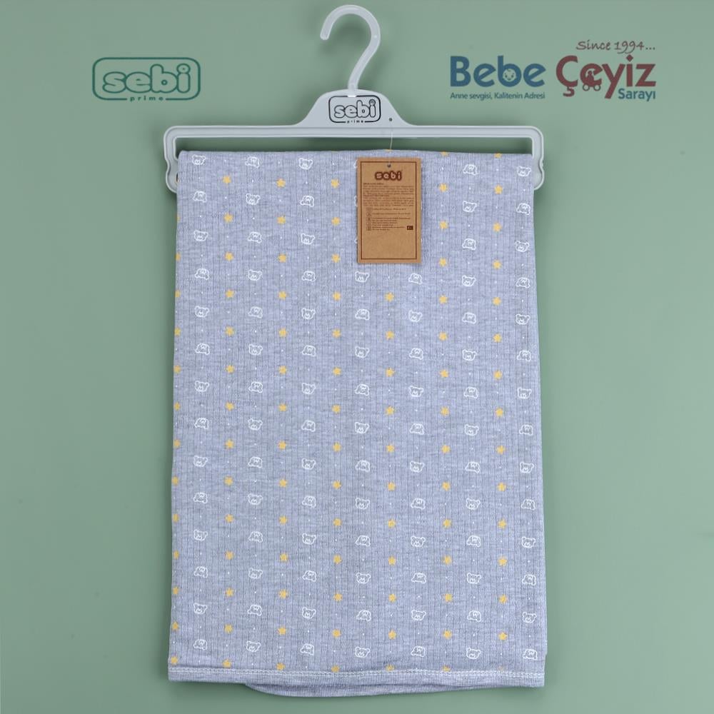 SEBİ PRİME Yıldızlı Ayıcık Çift Kat Battaniye