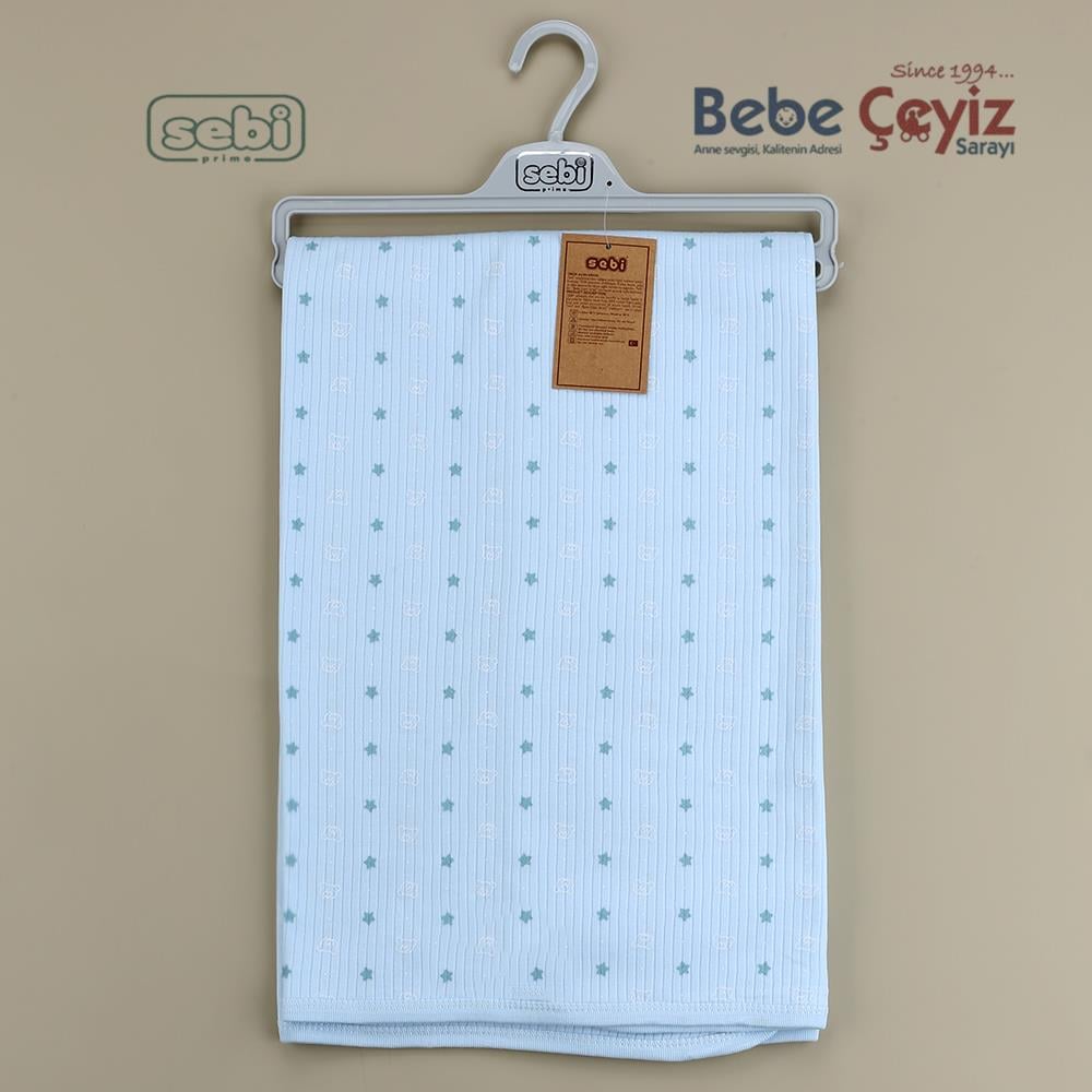 SEBİ PRİME Yıldızlı Ayıcık Çift Kat Battaniye
