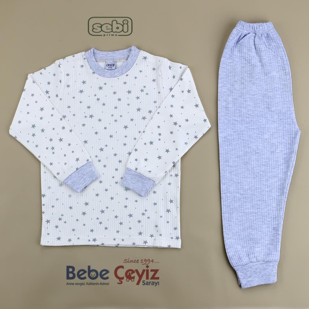 SEBİ PRİME Yıldızlı Pijama Takım 