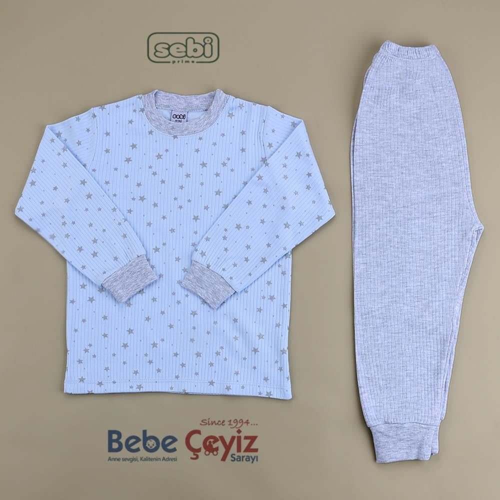 SEBİ PRİME Yıldızlı Pijama Takım 