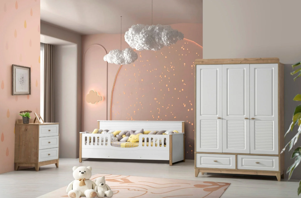 Set...Dolap Şifonyer Montesory Marin