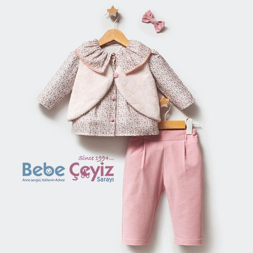 TONGS BABY 3'lü Little Flowers Takım 