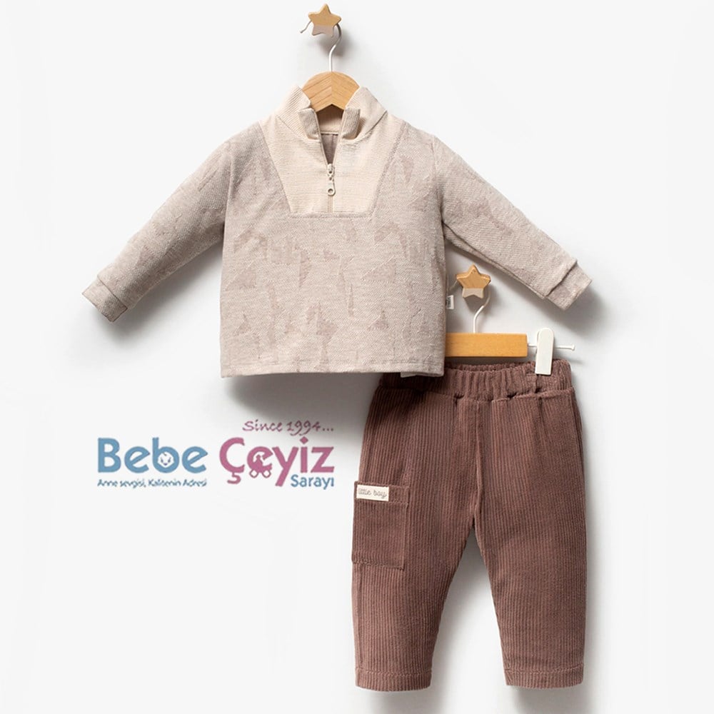 TONGS BABY Convıvıal 2'Li Takım ( Kahve )
