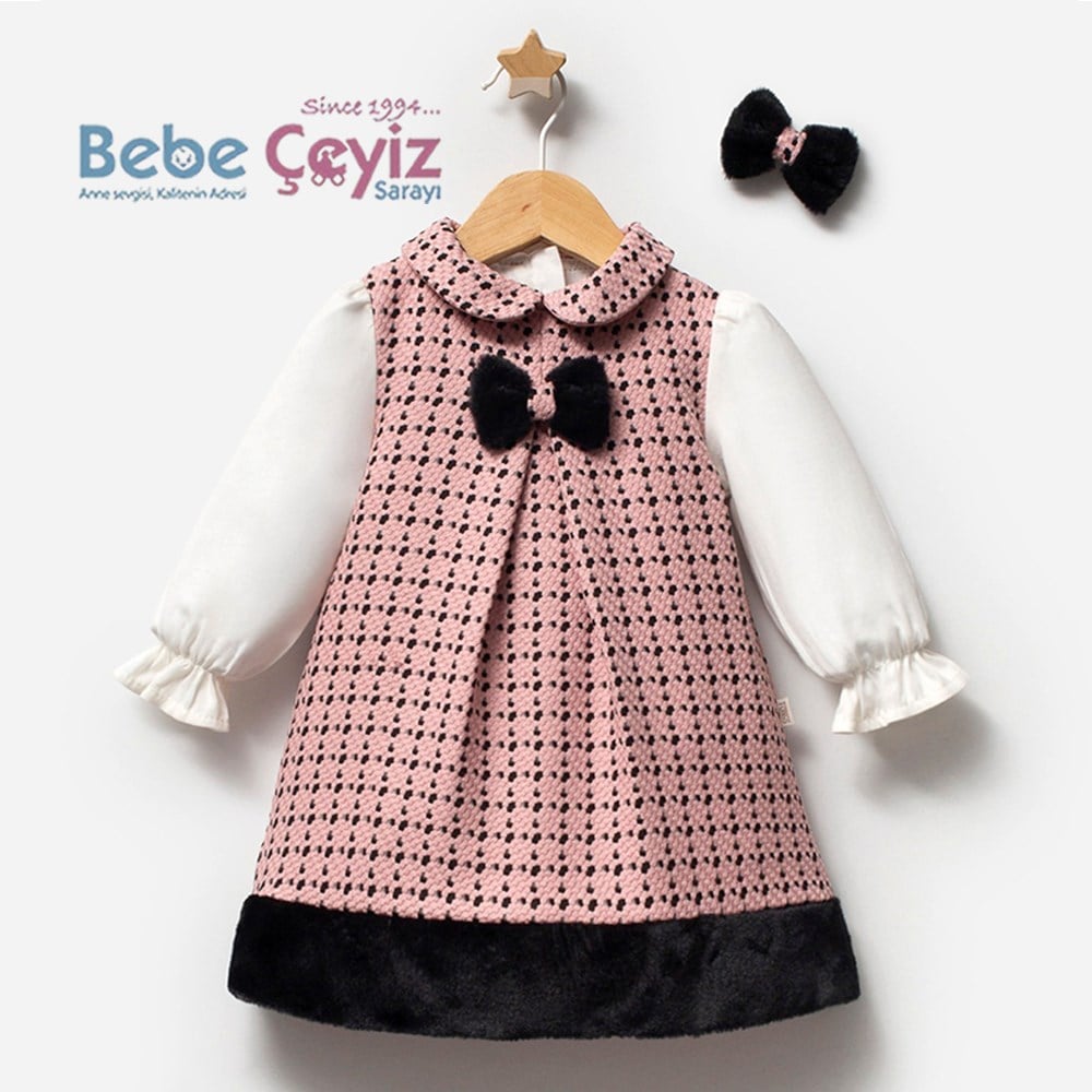 TONGS BABY Şanel Elbise ( Pembe )