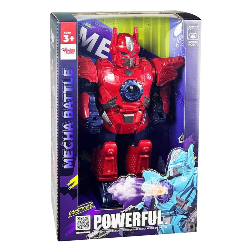 VARDEM OYUNCAK Işıklı Müzizli Buhar Atan Robot