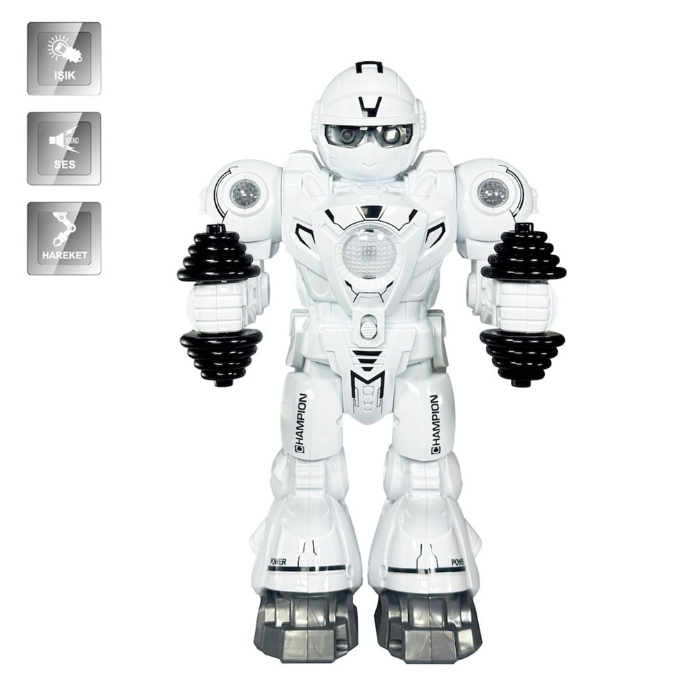 VARDEM OYUNCAK Işıklı Ve Müzikli Hareketli Sporu Robot