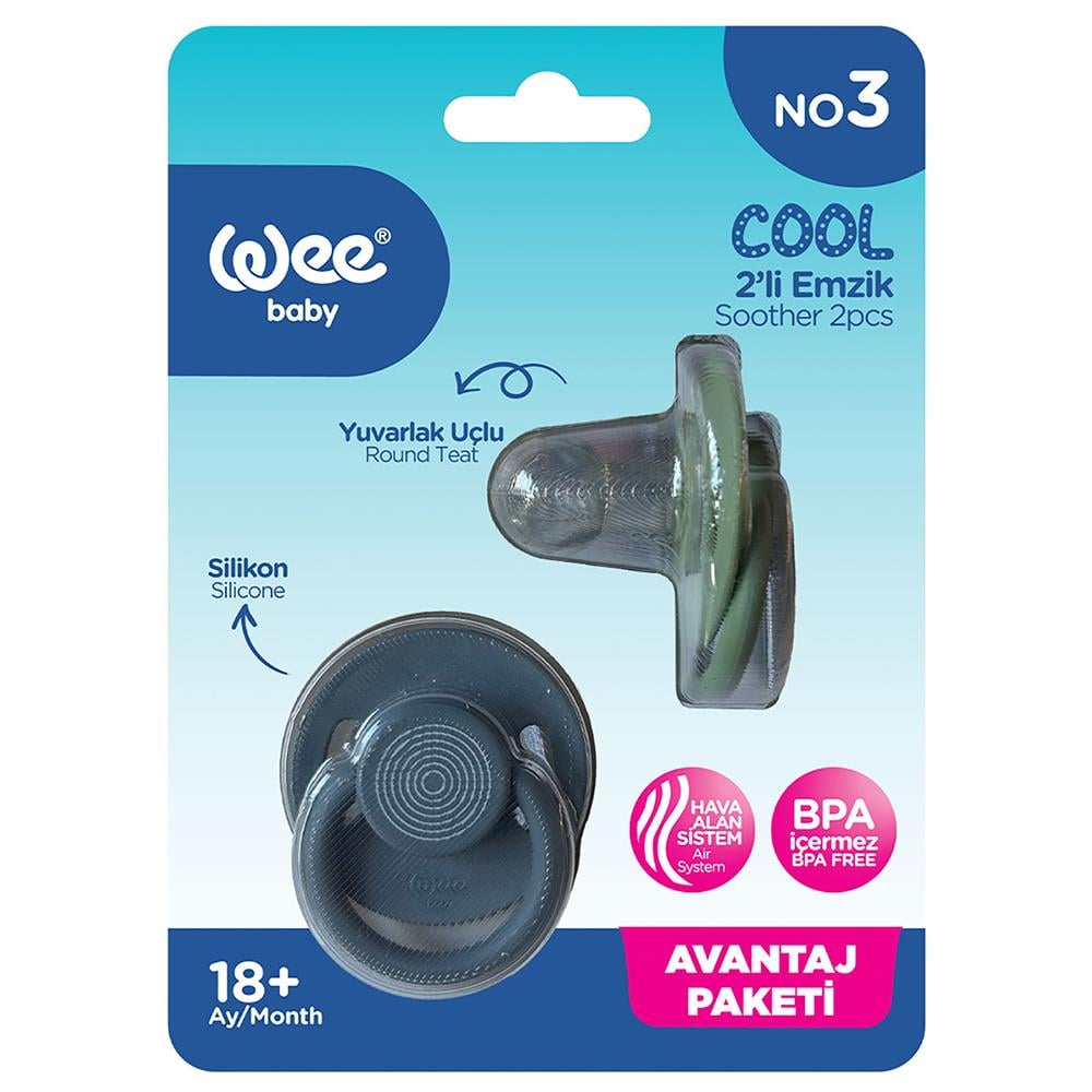 WEE BABY 2'li Emzik Cool No:3 (18+)