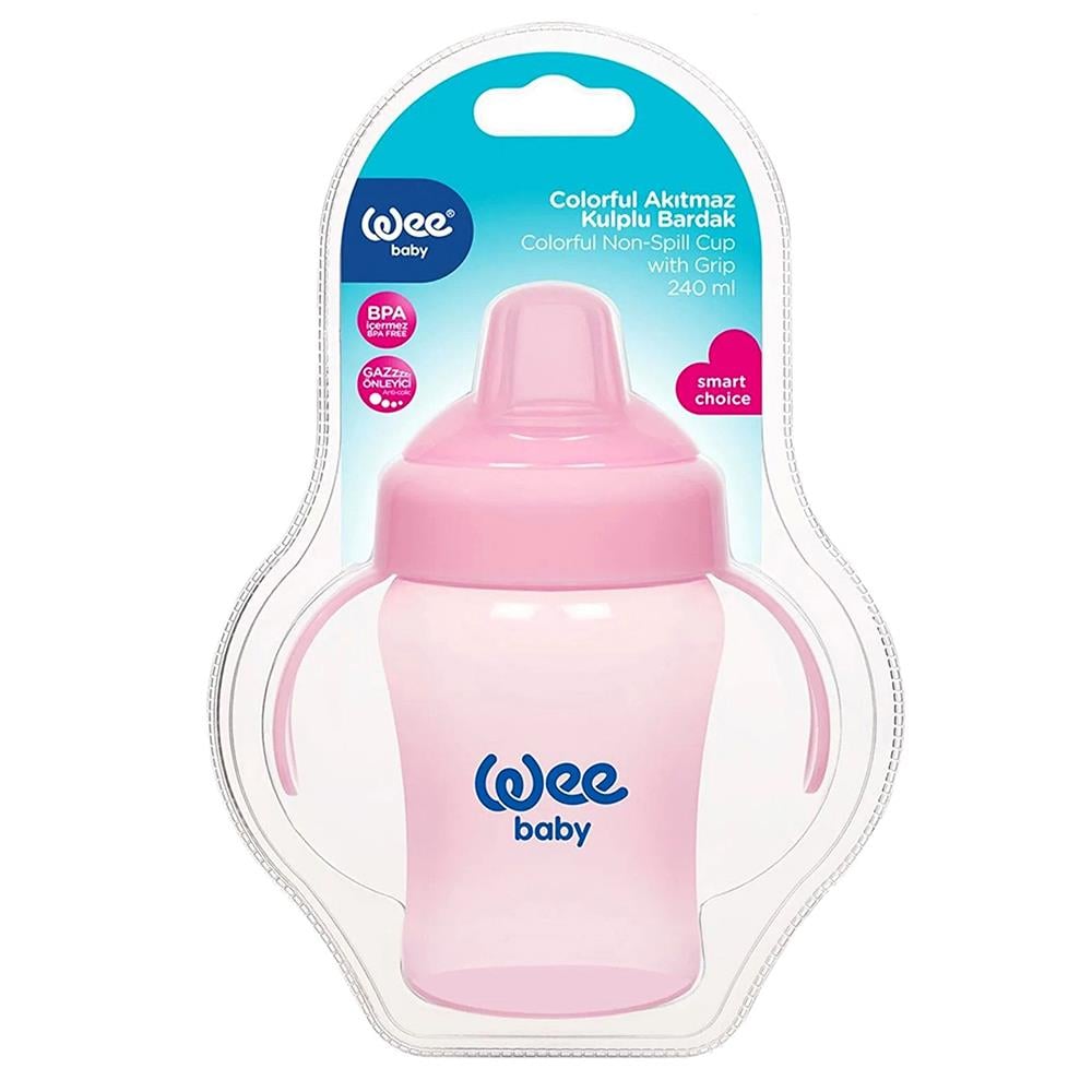 Wee Baby Akıtmaz Kulplu Bardak 240 Ml