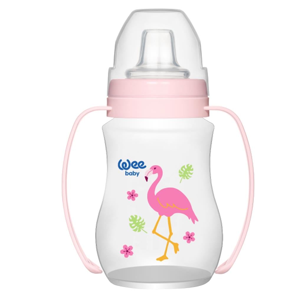 Wee Baby Antikolik Akıtmaz Kulplu PP Bardak 250ml (6Ay+)