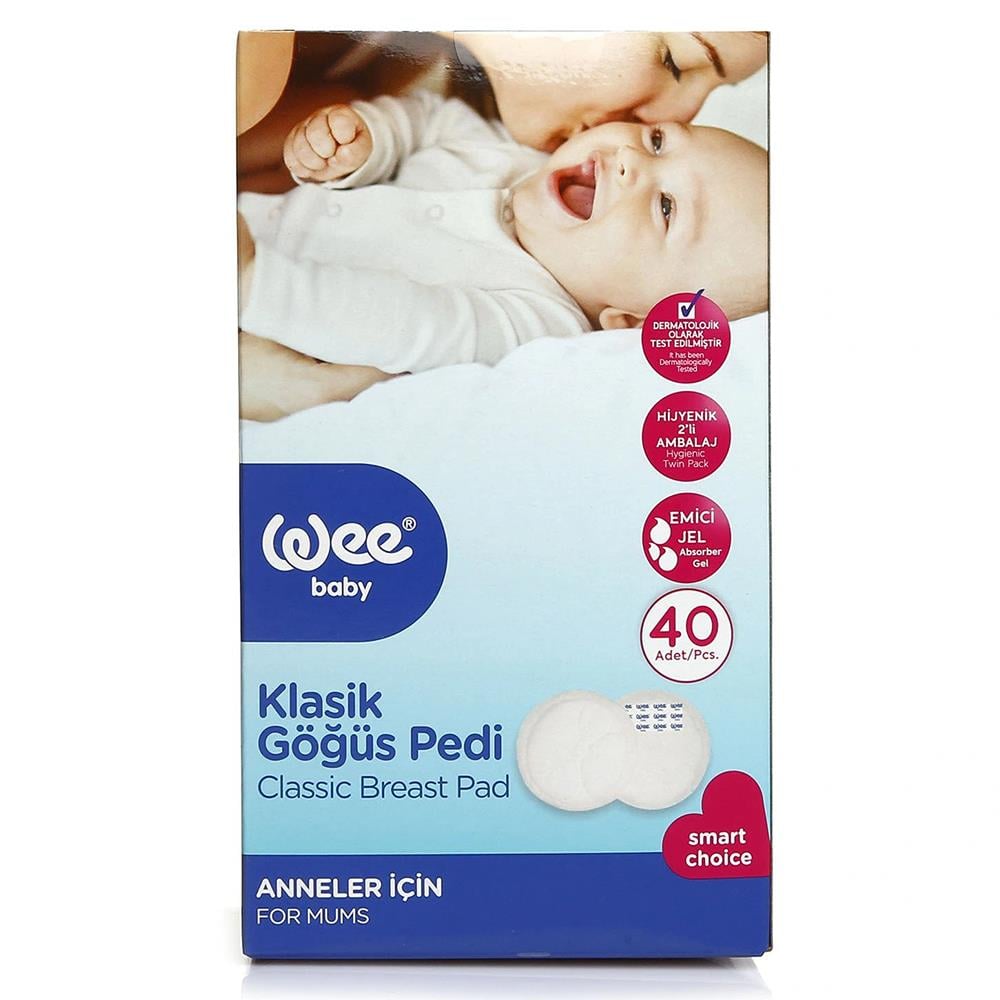 Wee Baby Klasik Göğüs Pedi (40'lı)