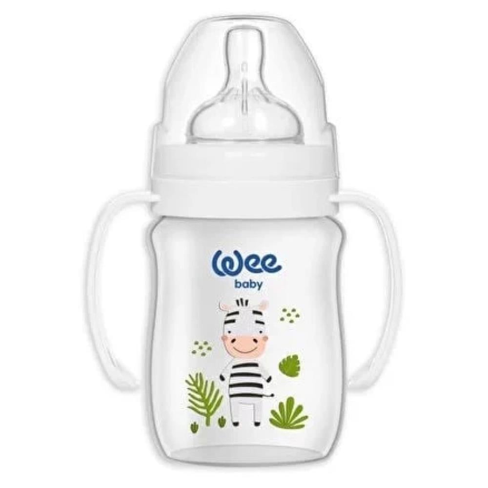 WEE BABY Safari Kulplu PP 250ml (0-6 Ay)