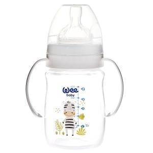 WEE BABY Safari Kulplu PP Biberon 150ml (0-6 Month)