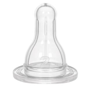 Wee Baby Silikon Normal Biberon Emziği No:2 (6-18Ay)