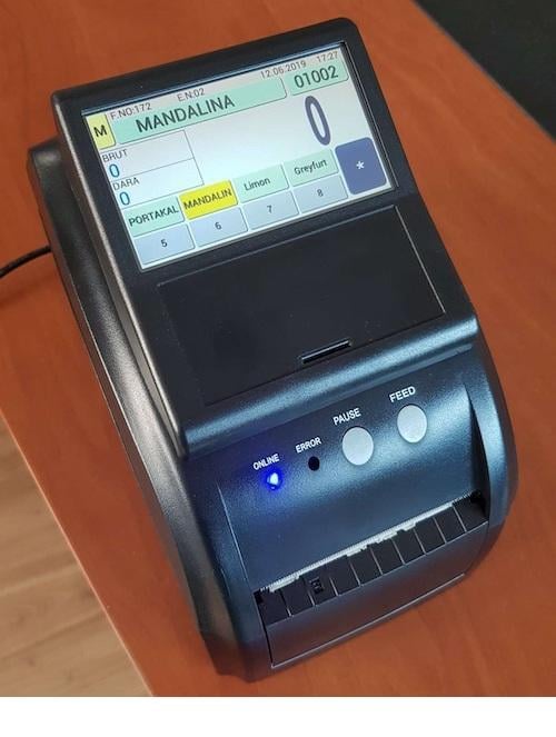 Densi dp-401 termal barkod yazıcı printer