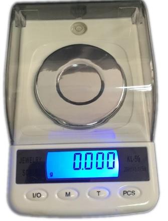 KL-50 Model 1 mg. Hassas gümüş terazisi