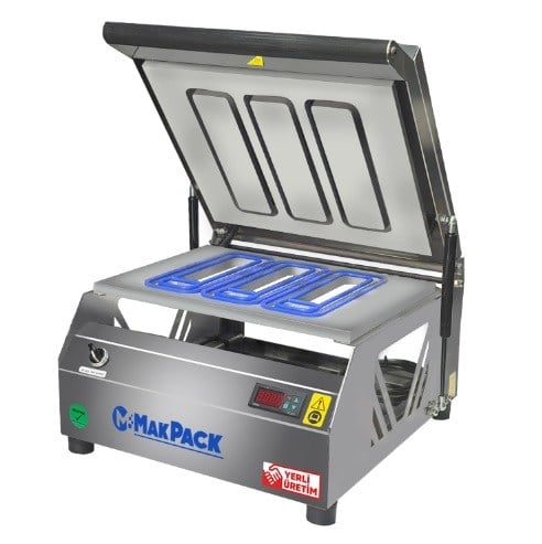 MakPack MP-420-P Çiğ Köfte Dürüm Tabağı Paketleme Makinesi