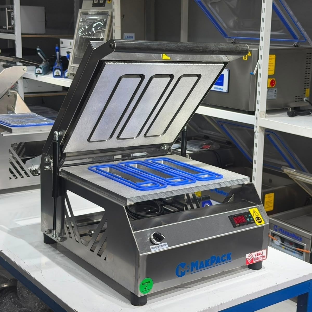 MakPack MP-420-P Çiğ Köfte Dürüm Tabağı Paketleme Makinesi