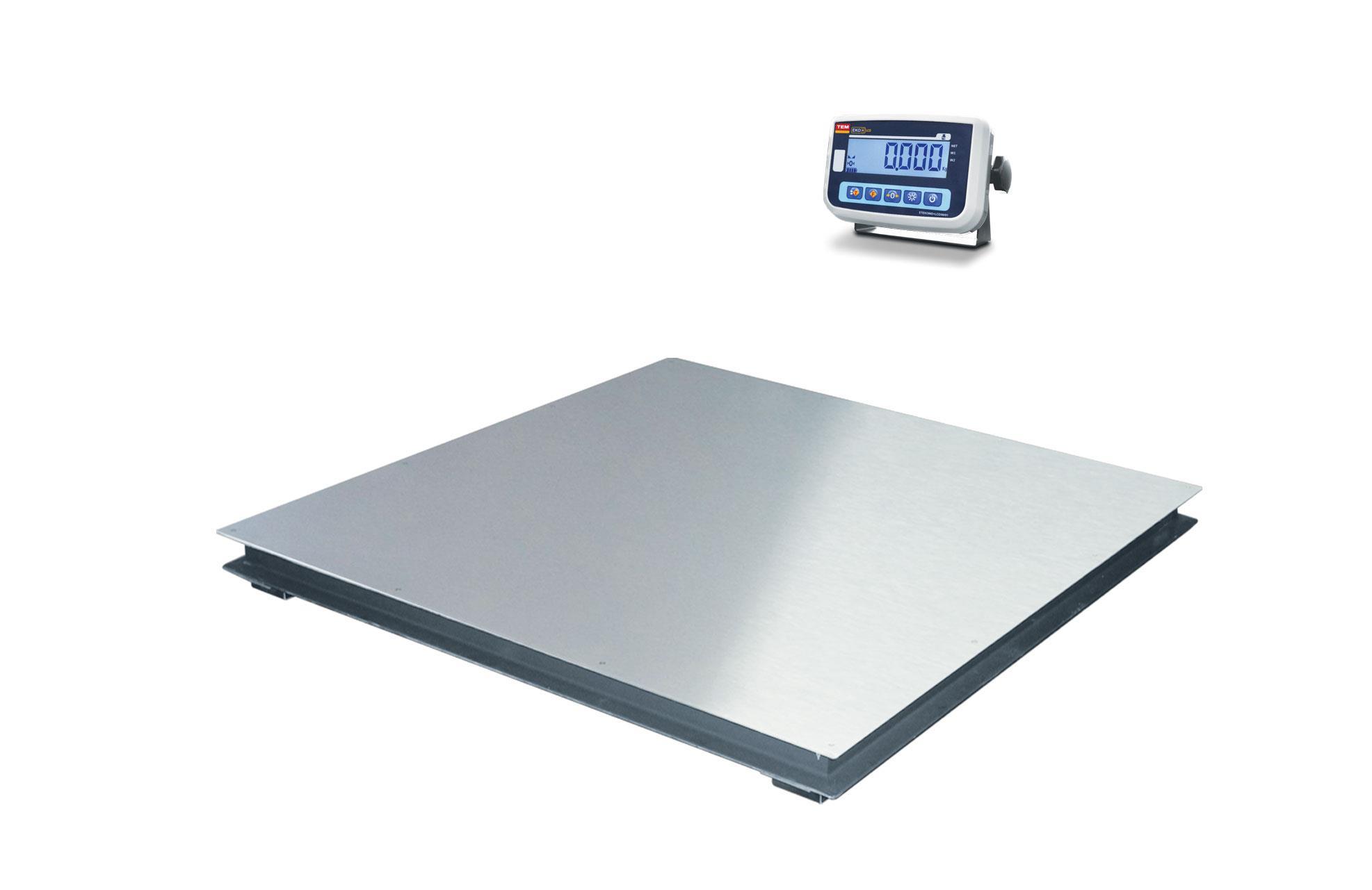 TEM Marka 2 Ton Kapasiteli 120x120 cm Baskül