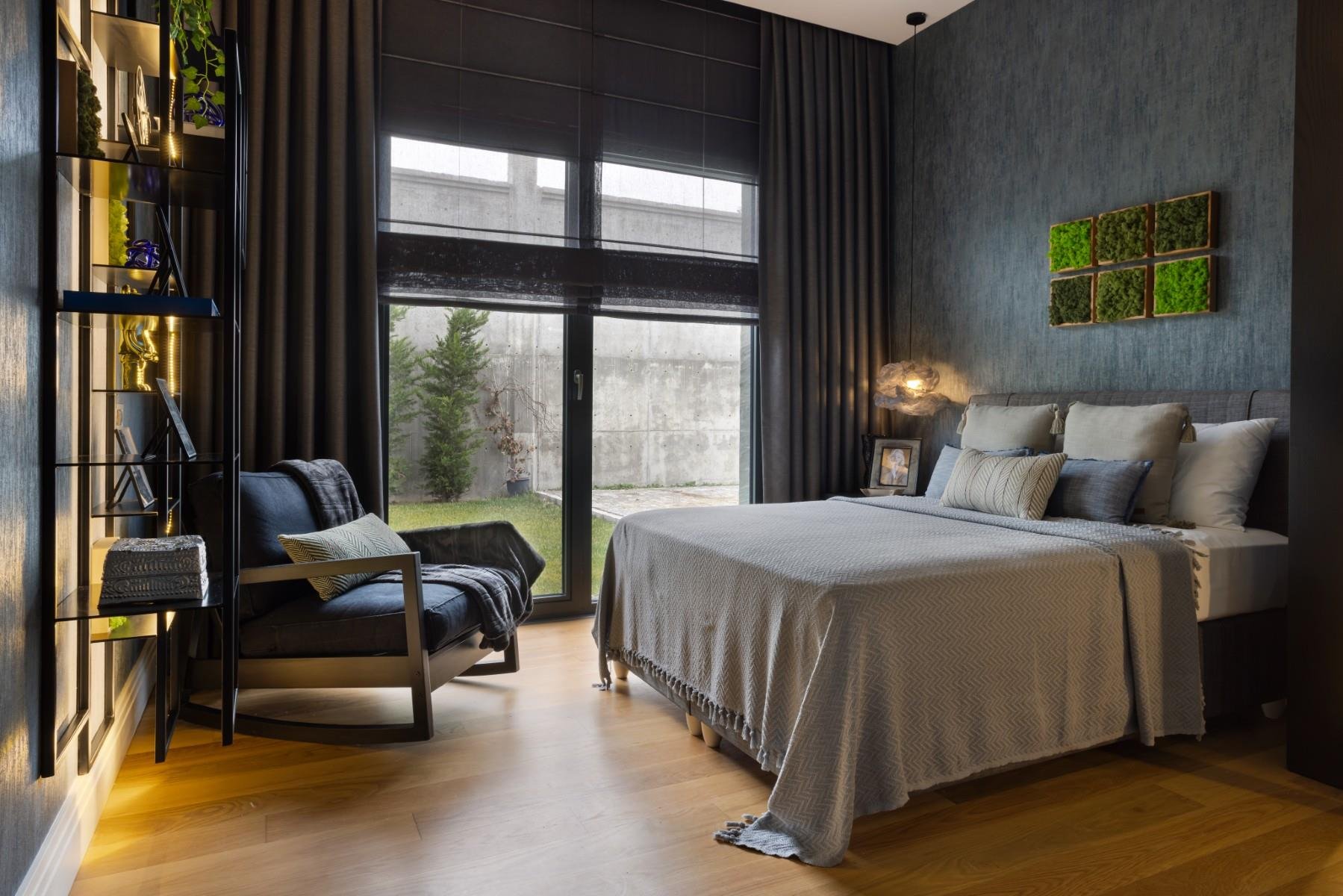 ·Quadratus Moss · Ahşap Çerçevede canlı Yosun Tablo