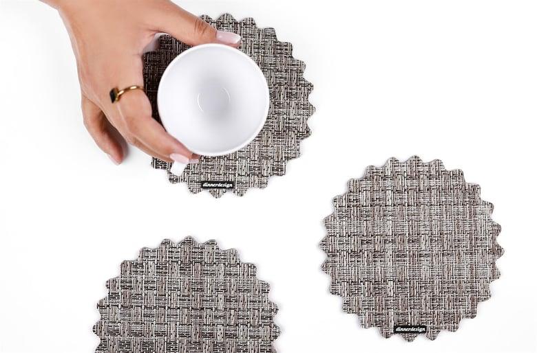 4'lü Set Bardak Altlığı Magna
