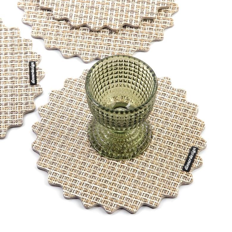 4'lü Set Bardak Altlığı Savana