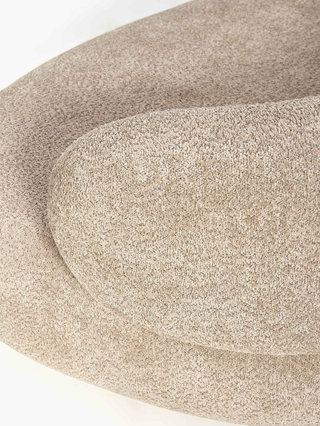 Alba Teddy Bouclé Kanepe: Modern ve Konforlu İki Kişilik Tasarım