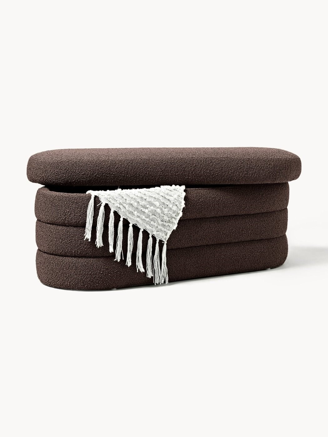 Alto Bouclé Depolama Alanlı Lüks Oturma Bankı 112 cm