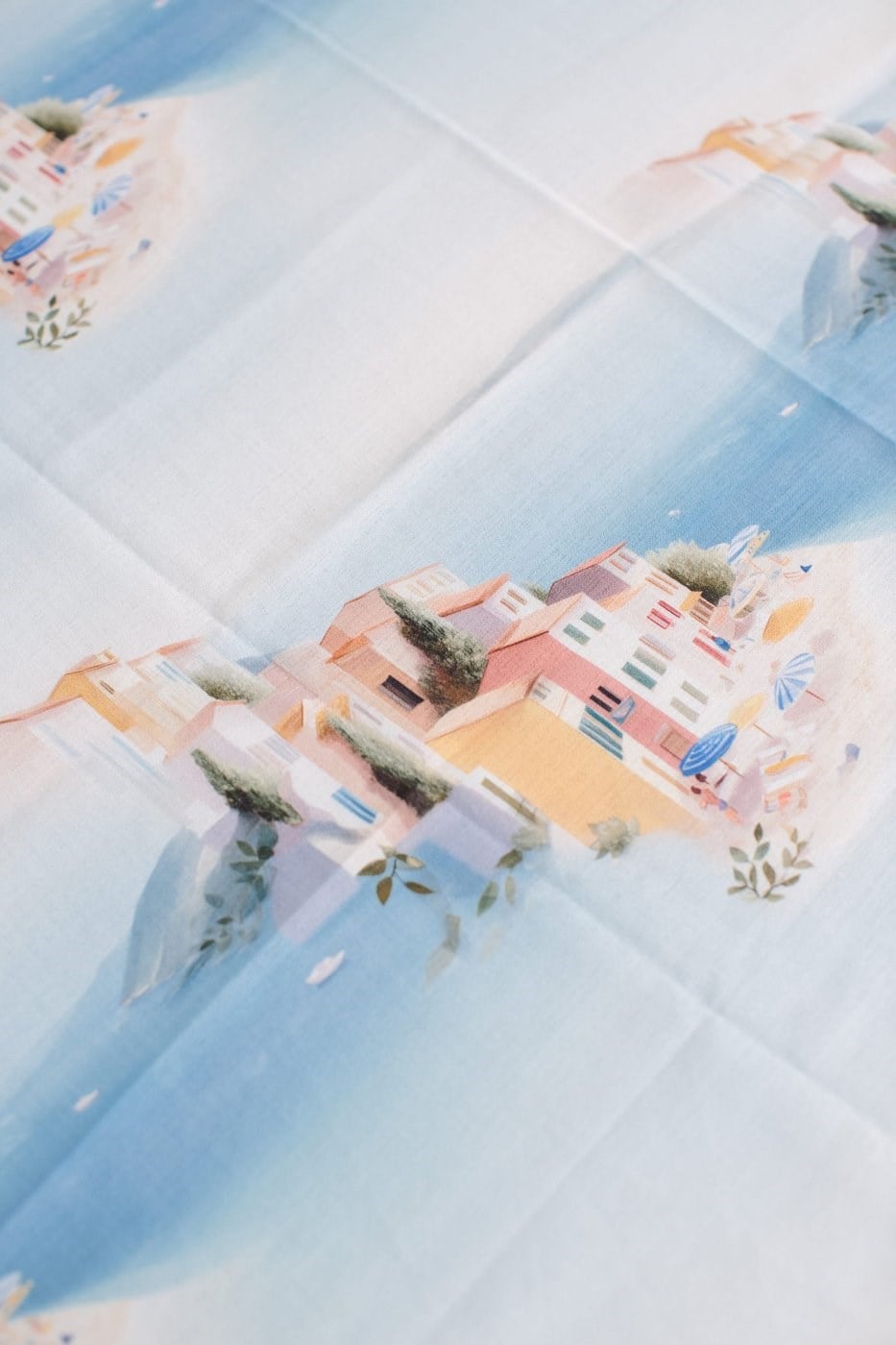 Amalfi Keten Bandana & Pareo | Pure Paris