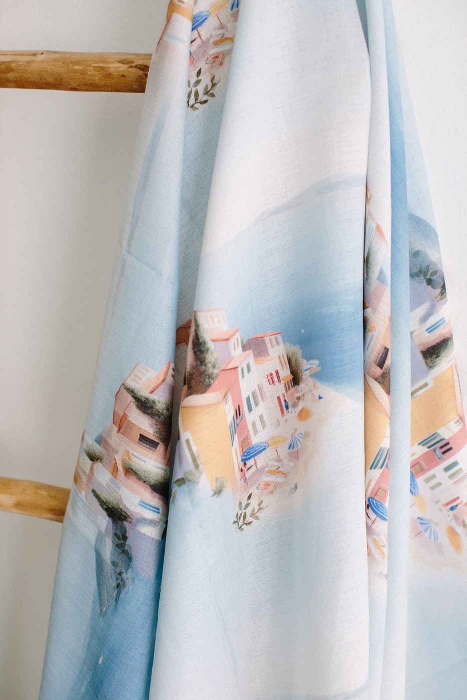 Amalfi Keten Bandana & Pareo | Pure Paris