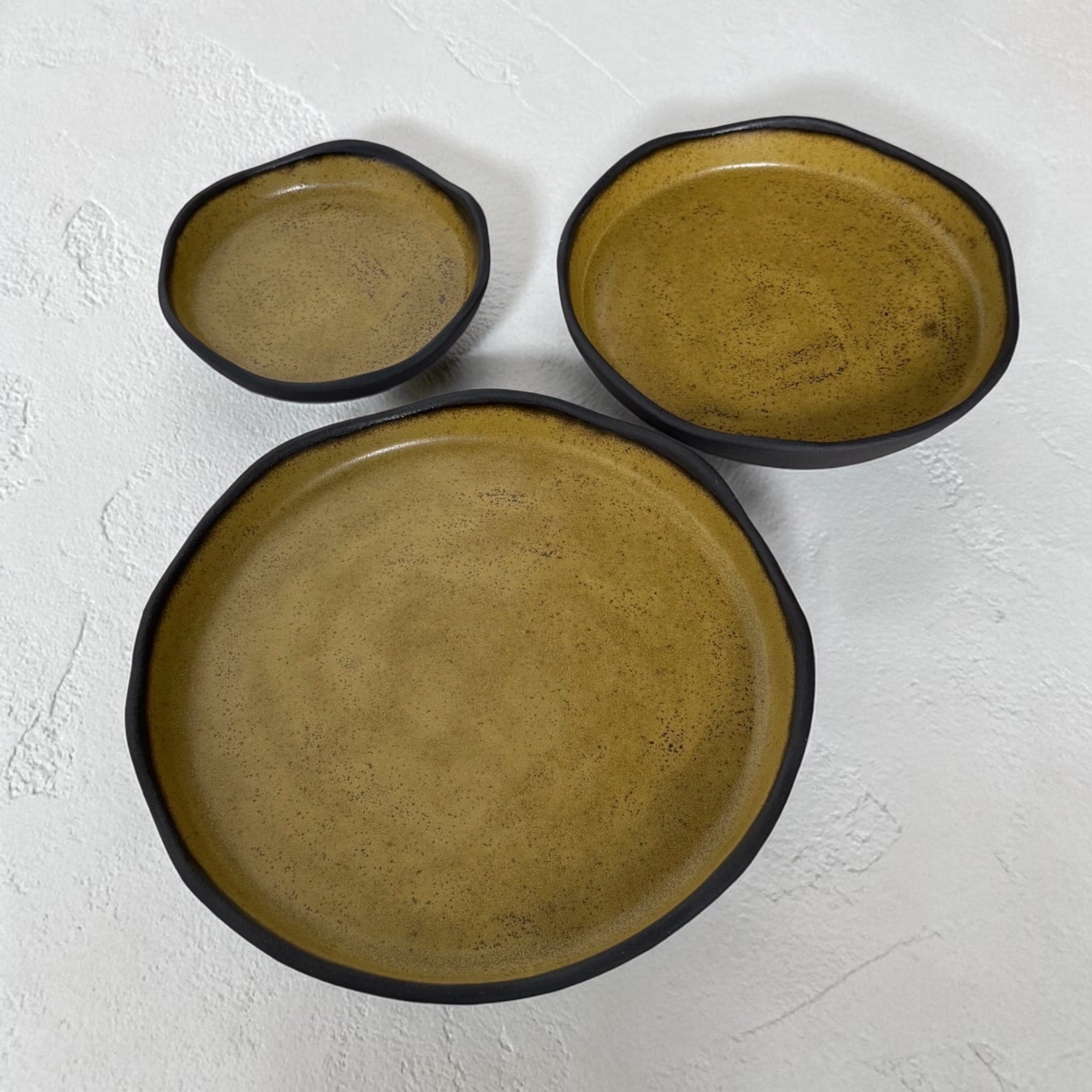 Amber Shoreline Dinner Set