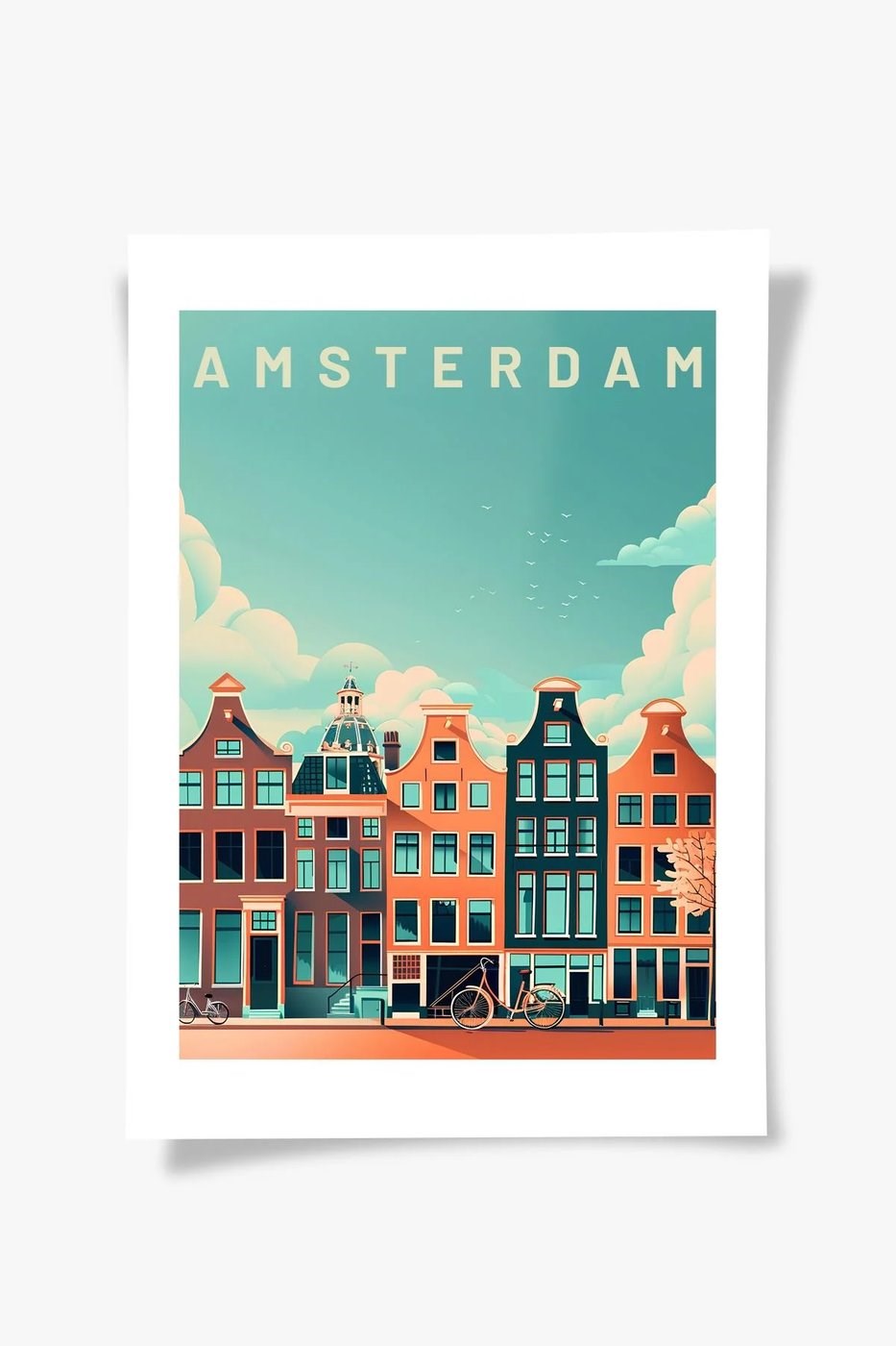 Amsterdam | Şehir Posteri