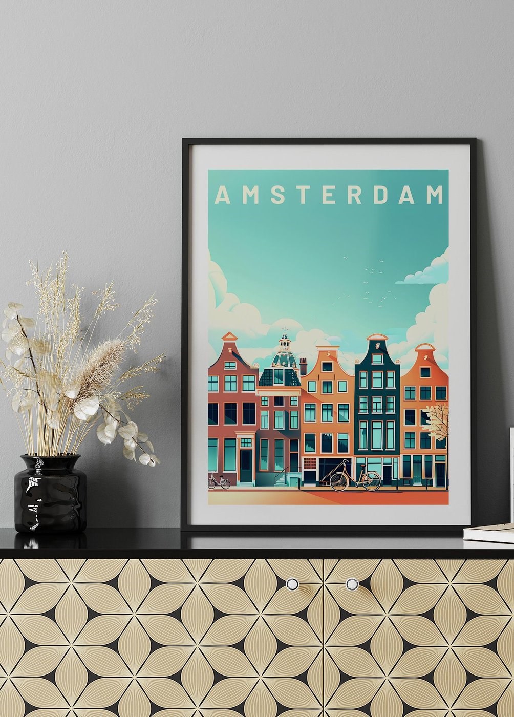 Amsterdam | Şehir Posteri