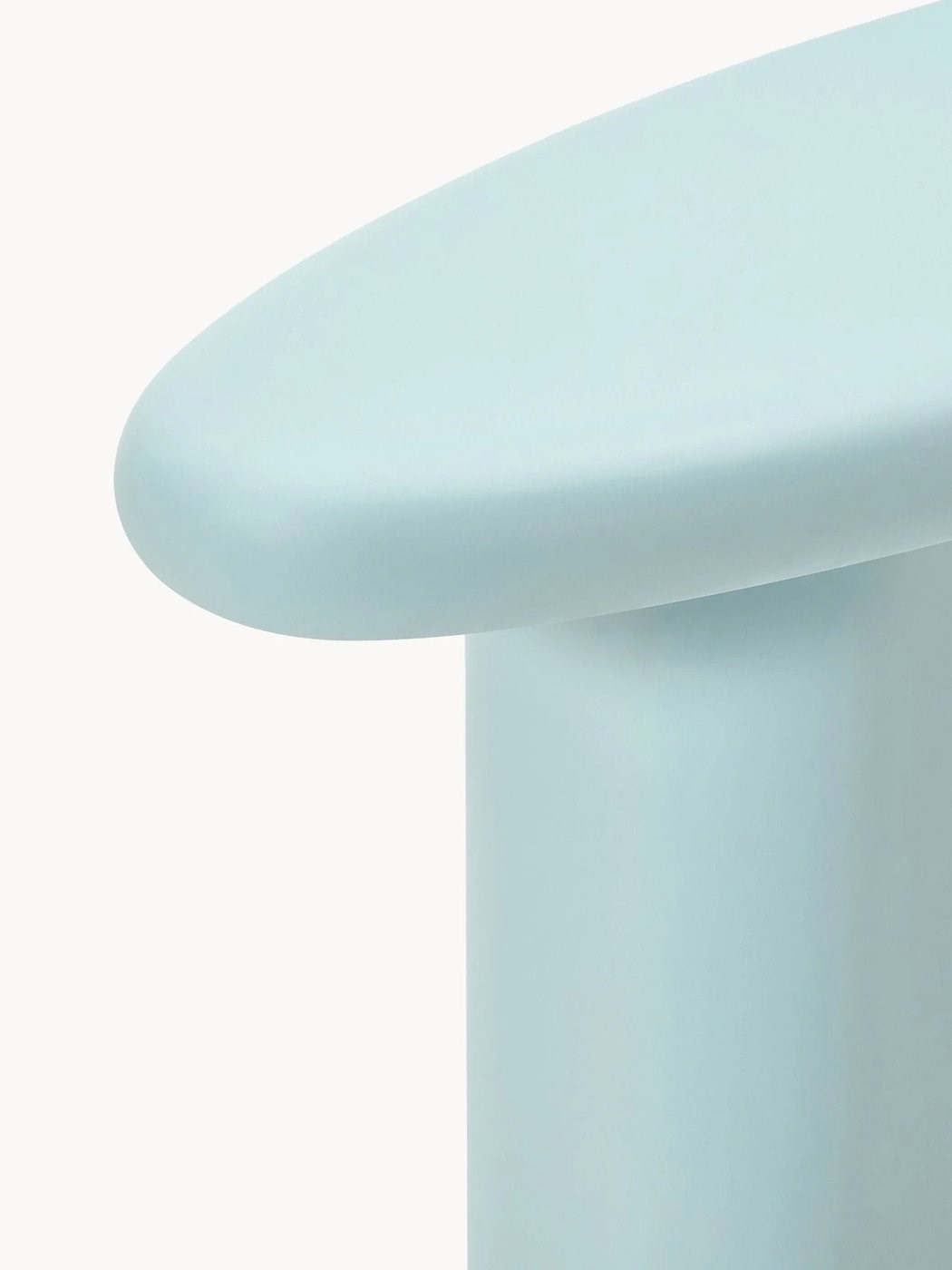 Anaya İç ve Dış Mekan Konsol Masası Organik Formlu Lake Fiberglas 140 cm