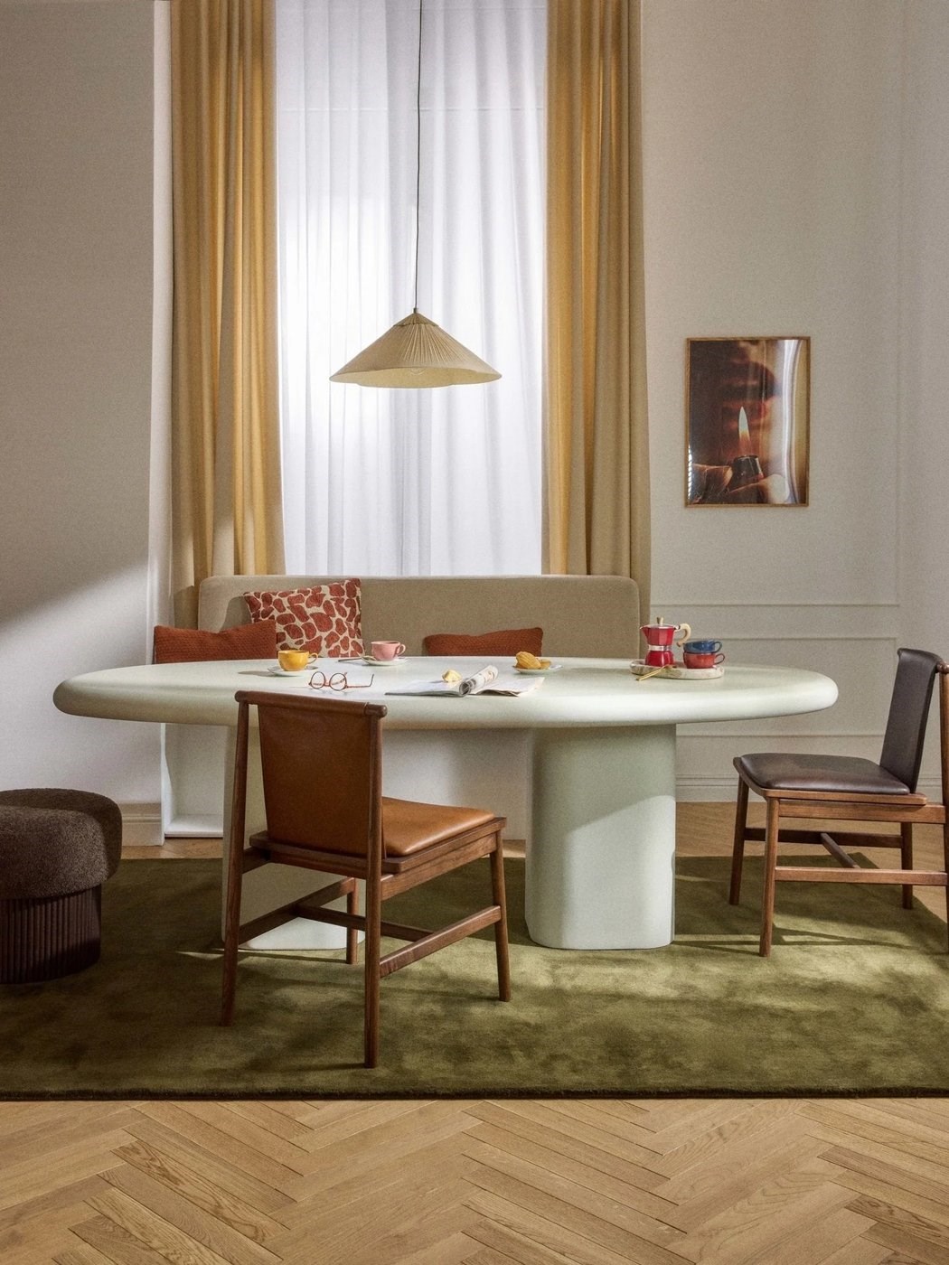 Anaya Modern İç ve Dış Mekan Yemek Masası 230 x 110 cm