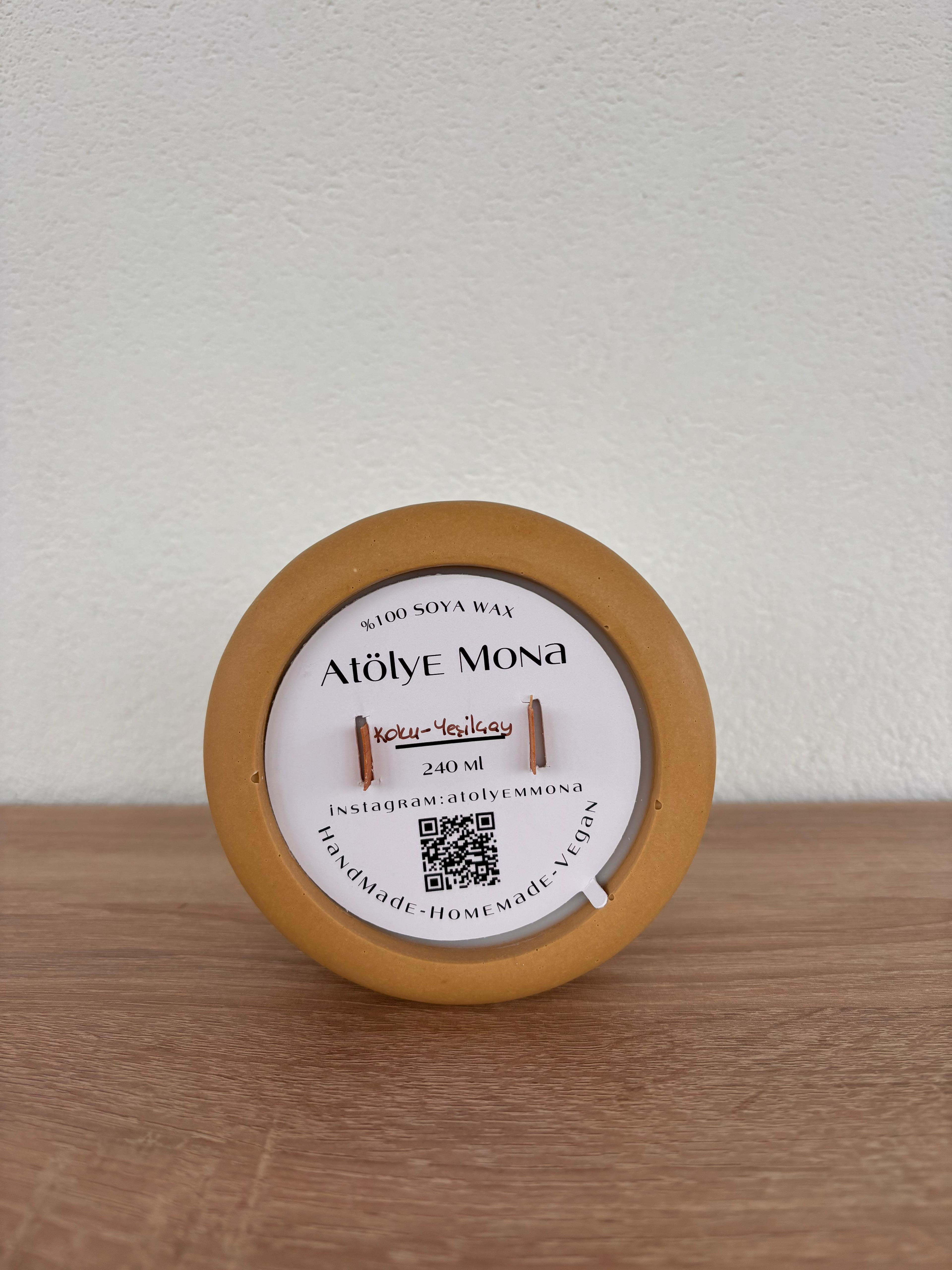 Atölye Mona Jesmonite Strato Mumluk