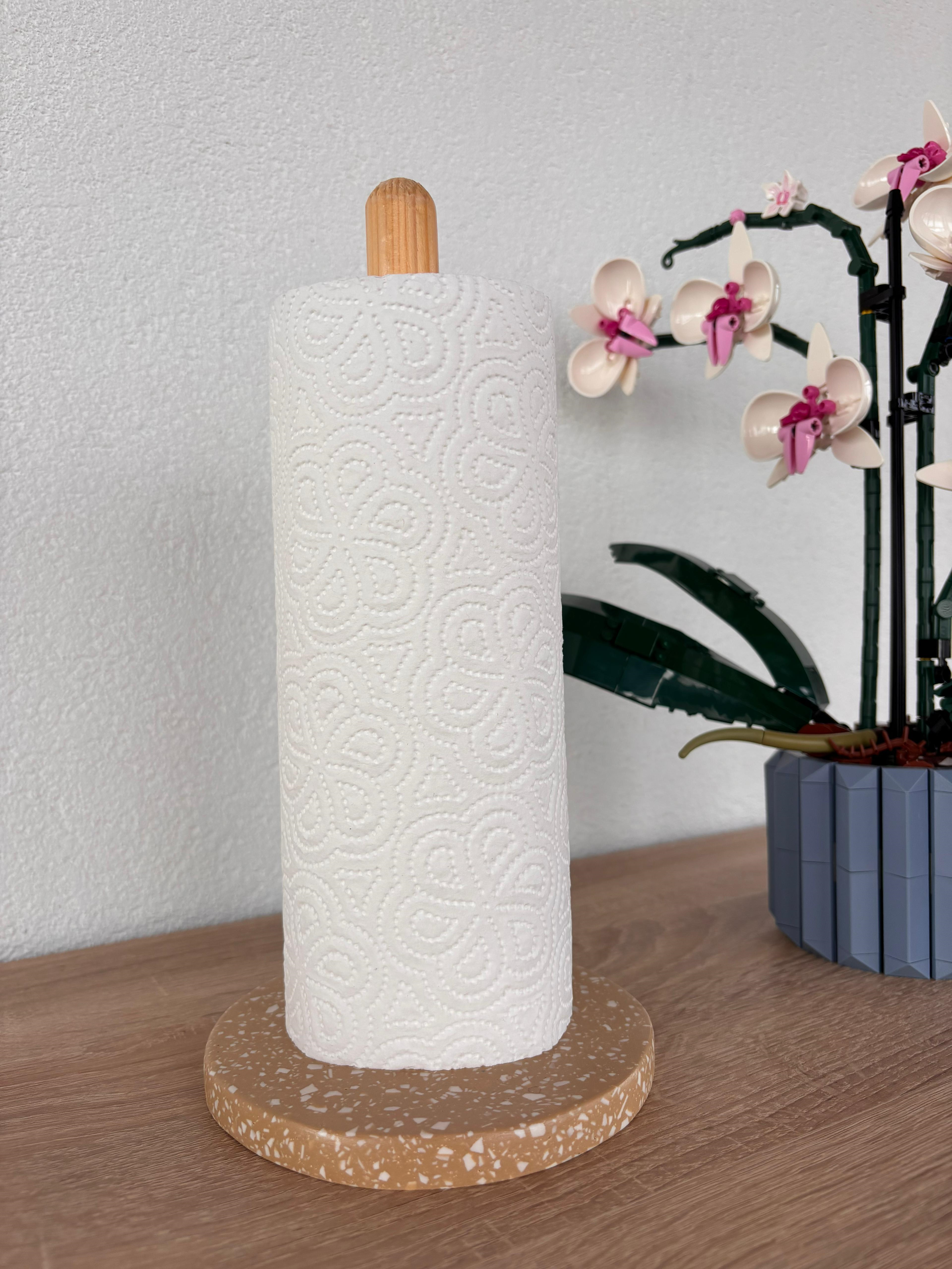 Atölye Mona Jesmonite Terrazzo Havluluk Hardal