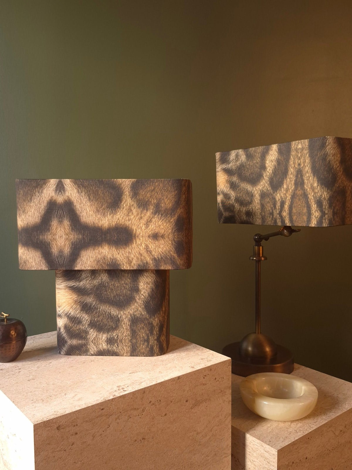 Auratwin System – Leopar Desenli Abajur