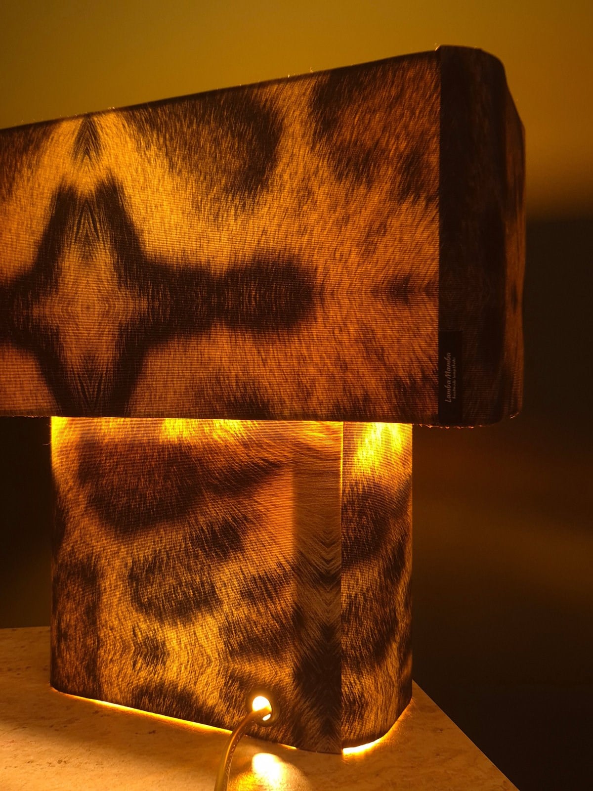 Auratwin System – Leopar Desenli Abajur