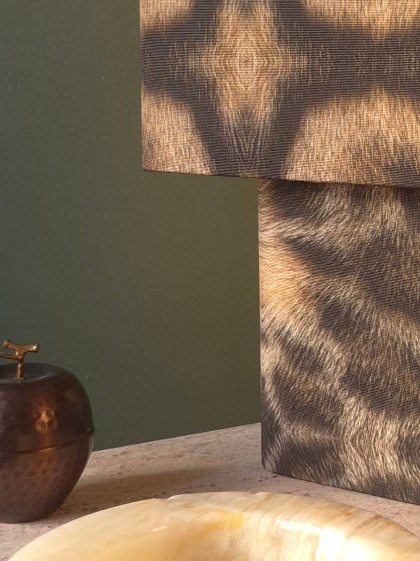 Auratwin System – Leopar Desenli Abajur