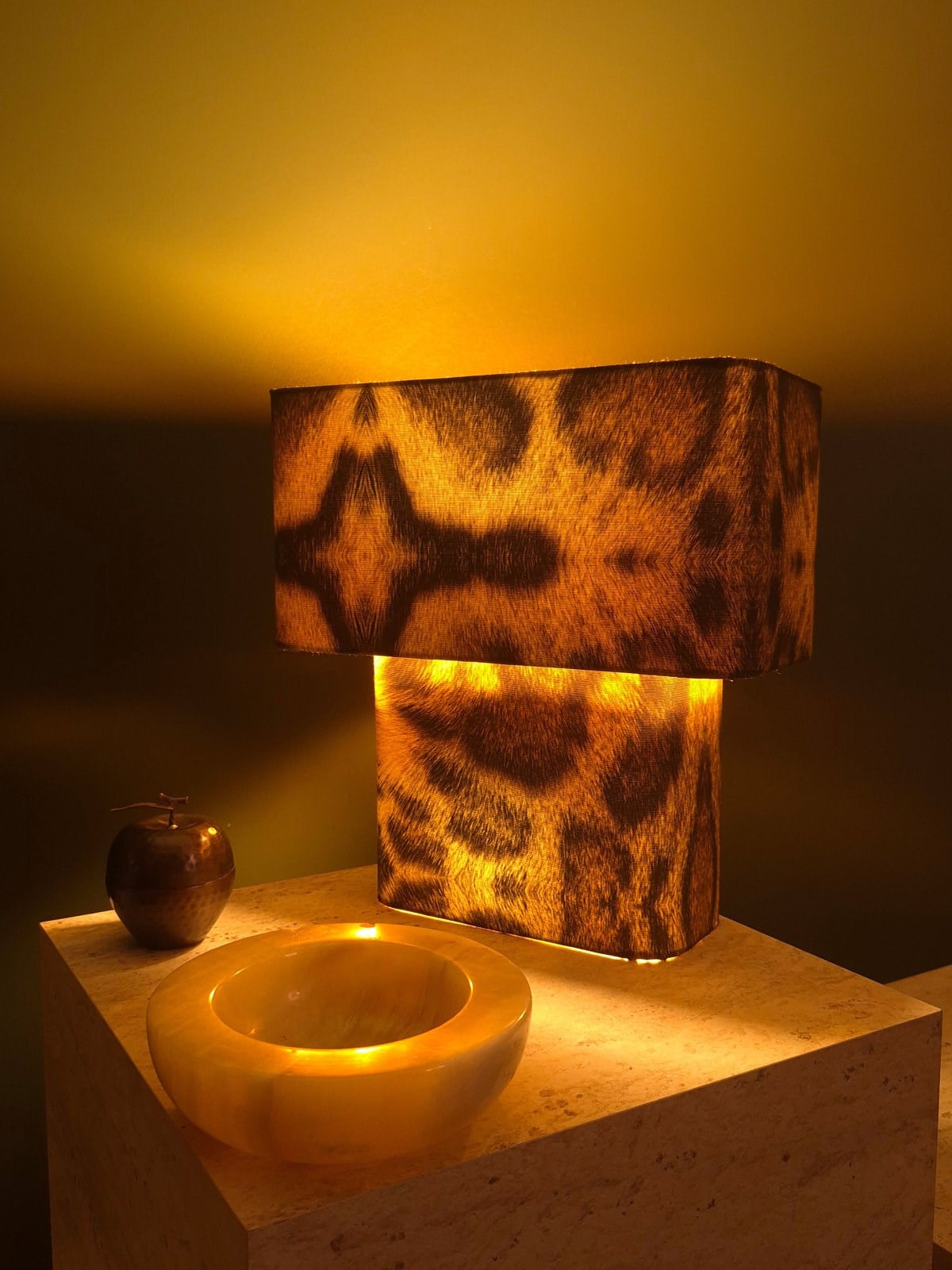 Auratwin System – Leopar Desenli Abajur