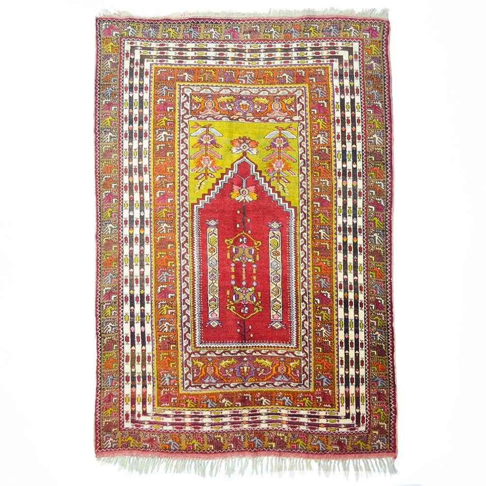 Avanos Mihraplı Antika Halı 134x201 cm