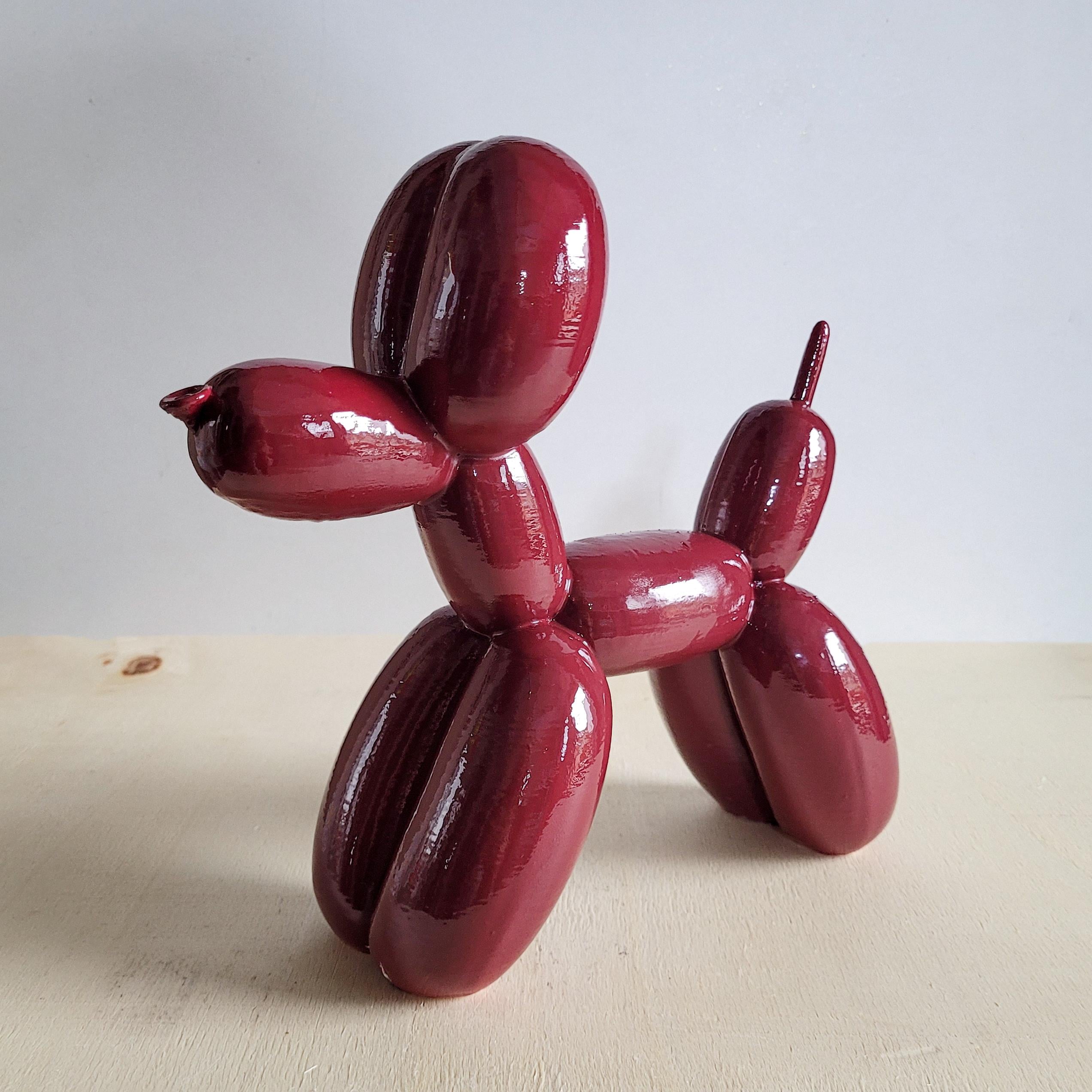 Balon Köpek Figürü | Bordo